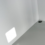 Dataskåp1730x280x640, omonterat.Grå