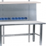 Perforerad C-Profil pelare för arbetsbänk 2000x48x30 mm