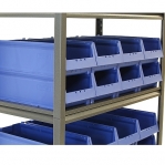 Lagerbackshylla 1982x1000x500 32 backar 500x230x150mm PPS