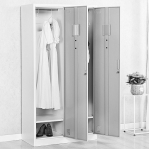 Peltikaappi 2-ovinen, 1820x600x500 mm, koottava säätöjalat 115 mm
