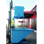 Bottentömmande container, 700 liter