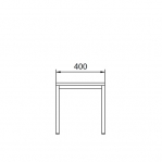 Bänk 400x290x420