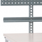 Perforerad C-Profil pelare för arbetsbänk 2000x48x30 mm
