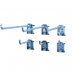 Single hook 200 mm, 3 pcs, ¸ 8 mm