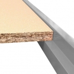 Hyllplan 1200x500 600kg, spånskiva