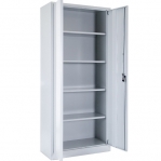 Arkistokaappi 4:llä hyllyllä 1950x1000x420 RAL 7035/7035 hitsattu
