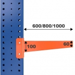 Arm 800mm, 100*60*65*2,0