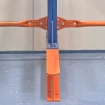 Ulokehylly 1-puolinen 3-pylväinen/12 uloketta 3000Hx3000Lx1000S