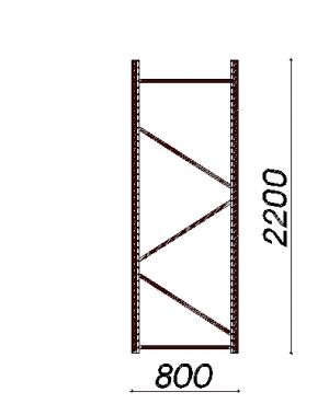 Gavel 2200x800 mm UNIVERSAL
