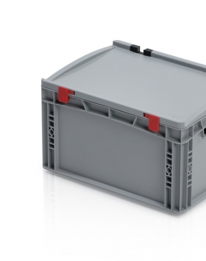 EURO CONTAINERS 400x300x235mm. With lid