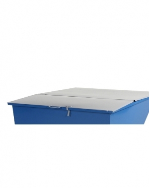 Plant lock för Tippcontainer 2500 l, grå