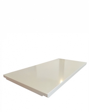 Hyllplan 500x1000/200kg, grå RAL 7035