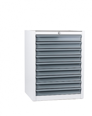 Verkstadshurts 550x500x725(H) mm, 9 lådor