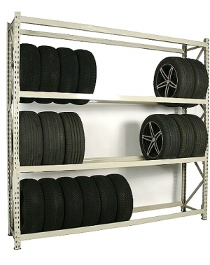 Rengashylly perusosa 2500x2400x500, 4 tasoa, 300kg/taso