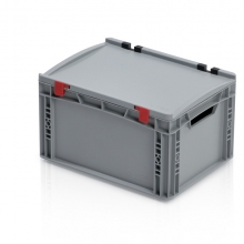 EURO CONTAINERS 400x300x235mm. With lid