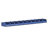 Lådhållare för Vägg/Arbetsbord 1500 med 10 lådor 250x148x130