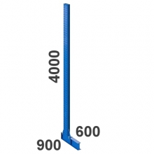 Grenställ enkelpelare 4000Hx600/900D STRONG