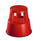 Stegpall, plast, röd