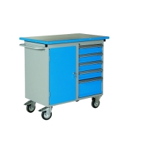 Arbetsstation med 5 lådor, 1025x600x900
