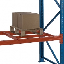 H-pallet support bar D=1100mm, w=800mm, with 2 crossbar