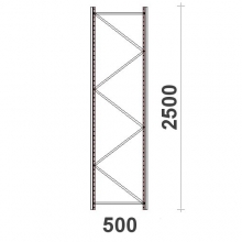 Hyllgavel 2500x500 mm MAXI