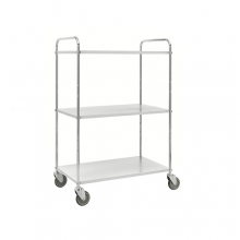 Lätt hyllvagn 980x585x1445mm, 250kg