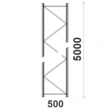 Hyllgavel 5000x500 mm MAXI