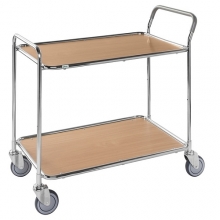 Mindre bordsvagn i 2 plan 1020 x 555 x 965/150 kg